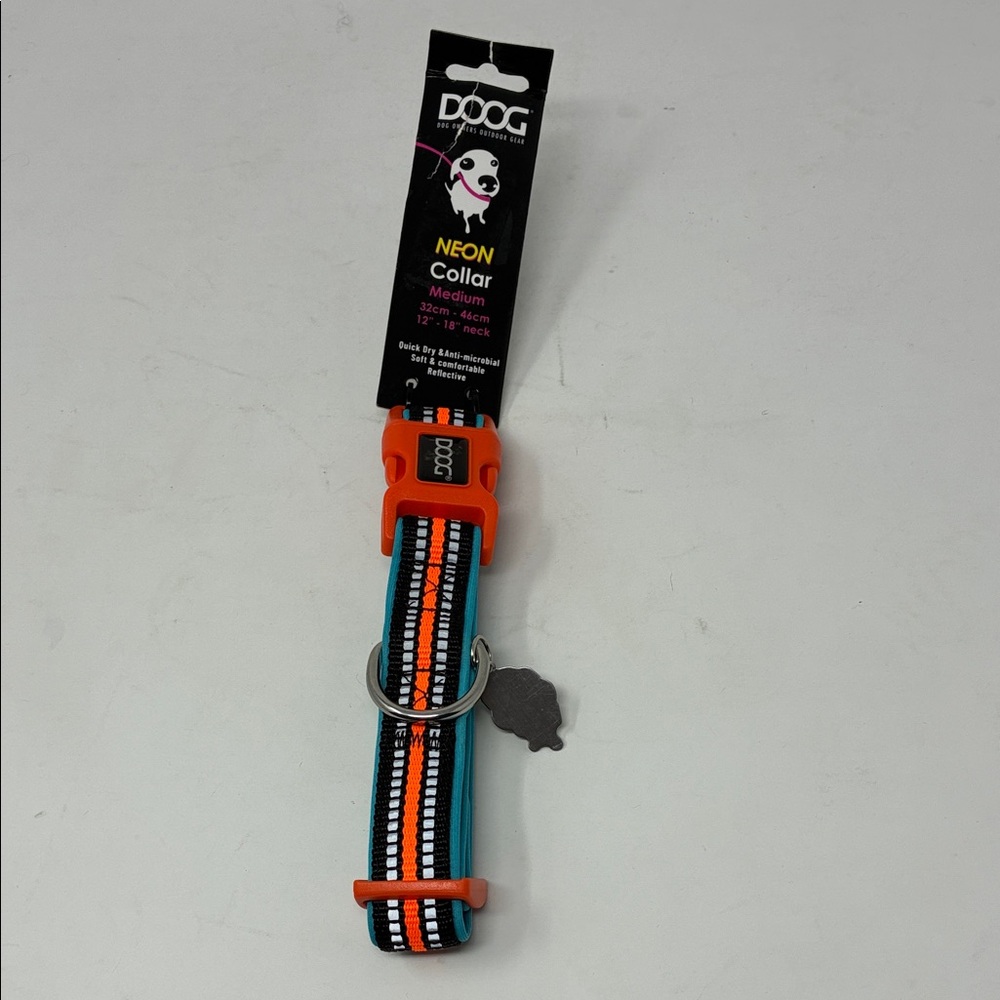 DOOG Beethoven Neon Neoprene Dog Collar